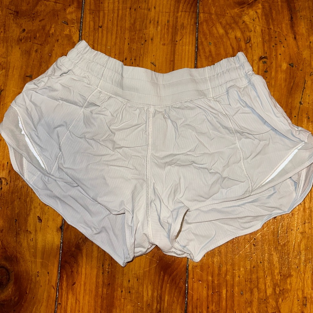 lululemon athletica Light Gray Athletic Shorts